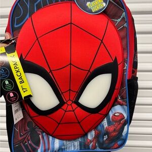 Spider-Man Red and Black Backpack